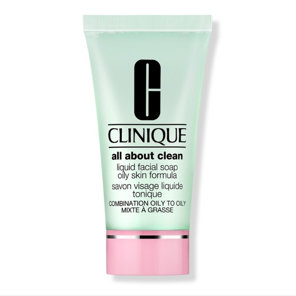 Clinique All About Clean Facial Soap Oily Formula, Skin 3 & 4 1oz NIB